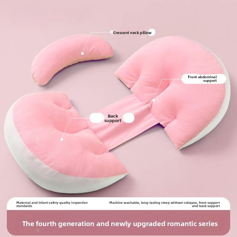 Pregnant Pillow Waist Protection Side Sleeping Pillow Pregnancy Support Breastfeeding Pillow Artifact Pad Baby Accessories