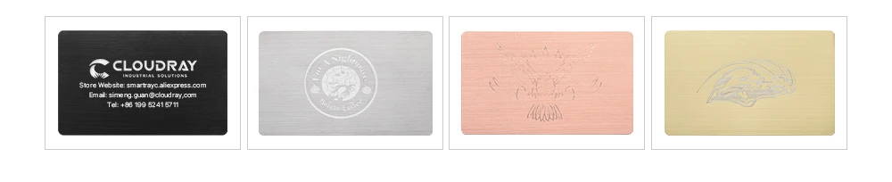 Ultrarayc  NFC Chip Metal Blank Business Name Card Satinless Steel & PVC Hybrid Hidden NFC Access Control Laser Engrave DIY Card