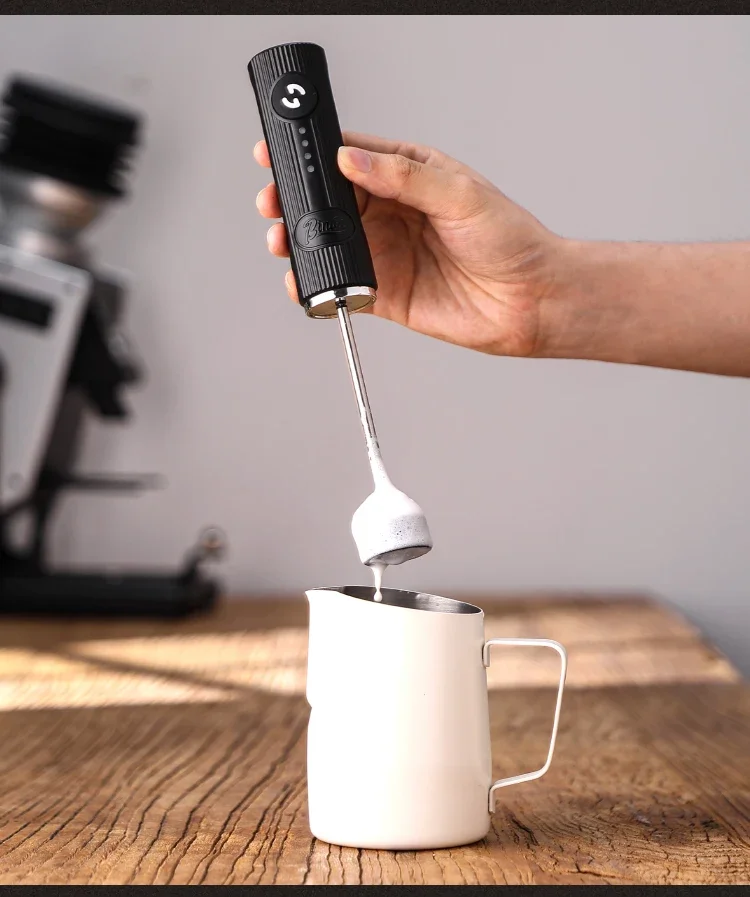 Bincoo Milk Foamer Coffee Whisk Mixer Electric Blender Egg Beater Mini Frother Handle Stirrer Cappuccino Maker Cooking Tools