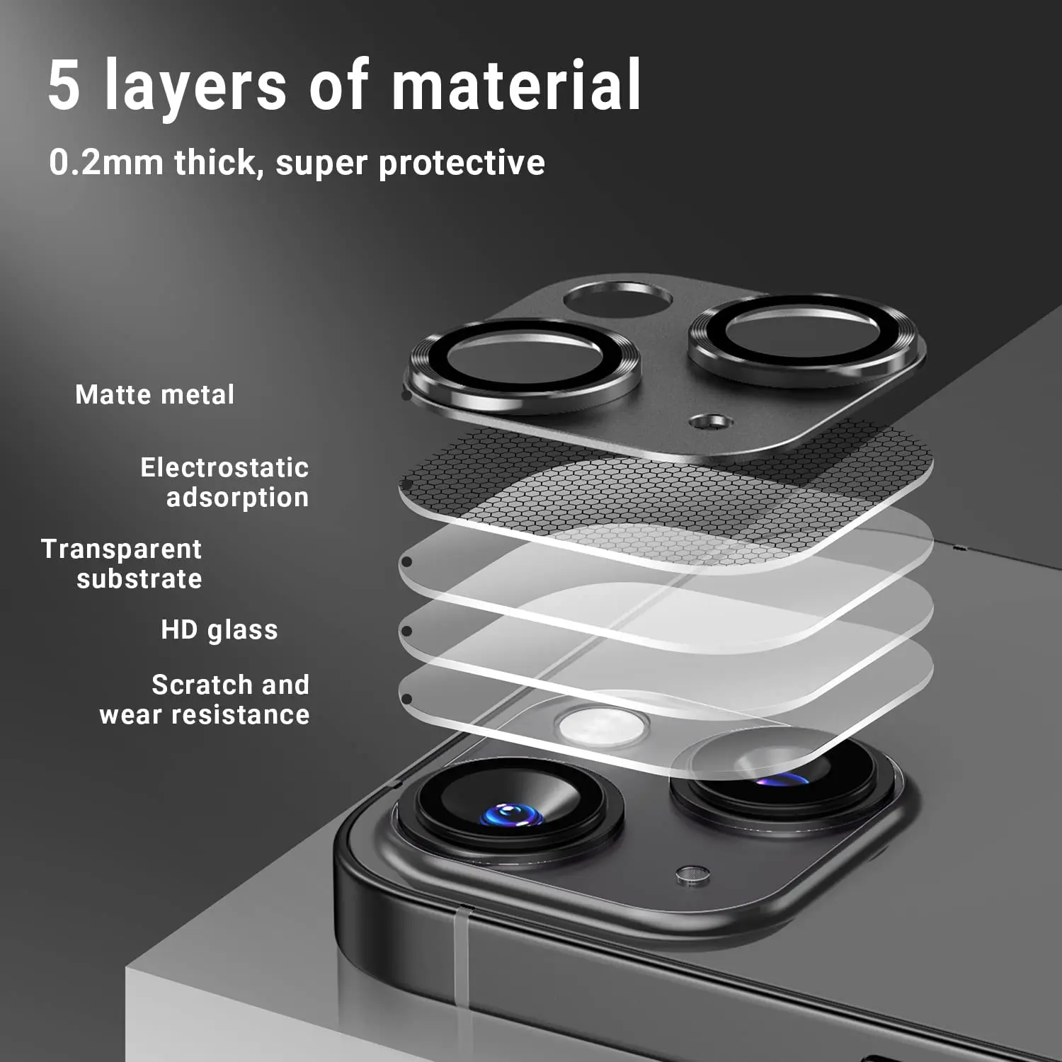 Metal Tempered Glass Camera Lens Protector Film Cover For iPhone 14 Plus 13 Pro Max 12 Mini 14Plus 14Pro 13Pro Phone Accessory