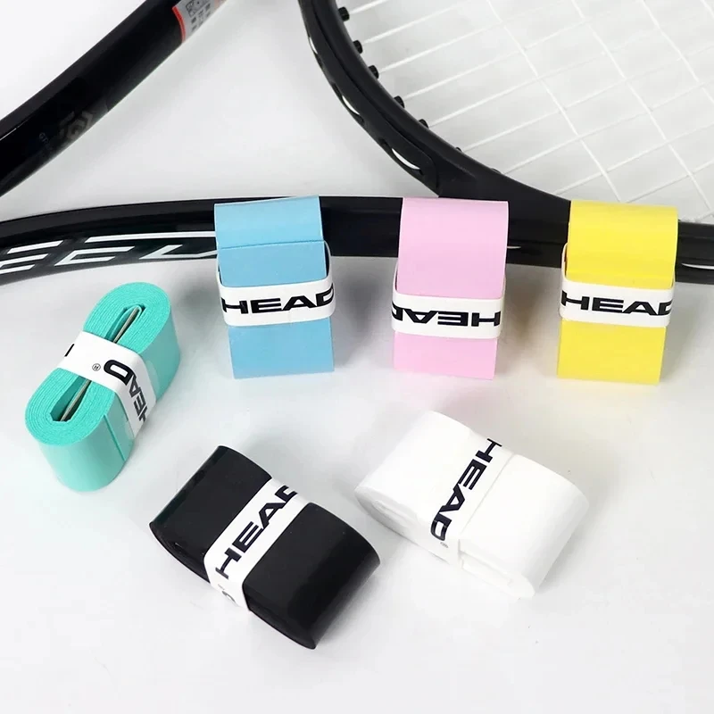 30Pcs HEAD Tennis Overgrip PU HEAD Tennis Racket Overgrip Absorption Grip Badminton Racket Handle Grip Tennis Grip Padel Tape