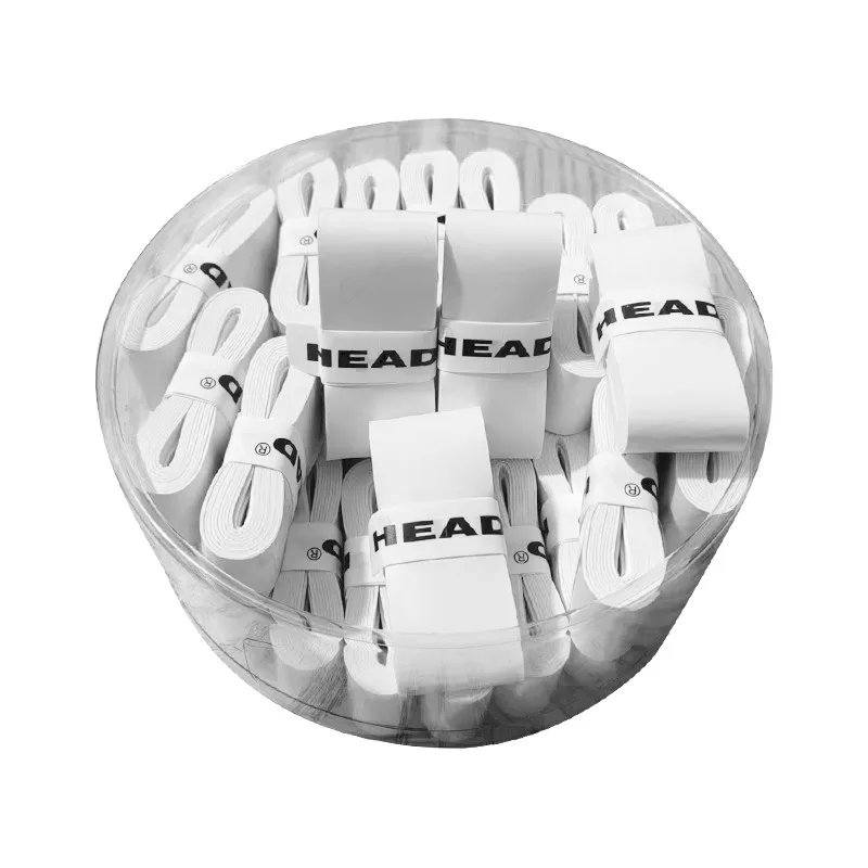 30Pcs HEAD Tennis Overgrip PU HEAD Tennis Racket Overgrip Absorption Grip Badminton Racket Handle Grip Tennis Grip Padel Tape