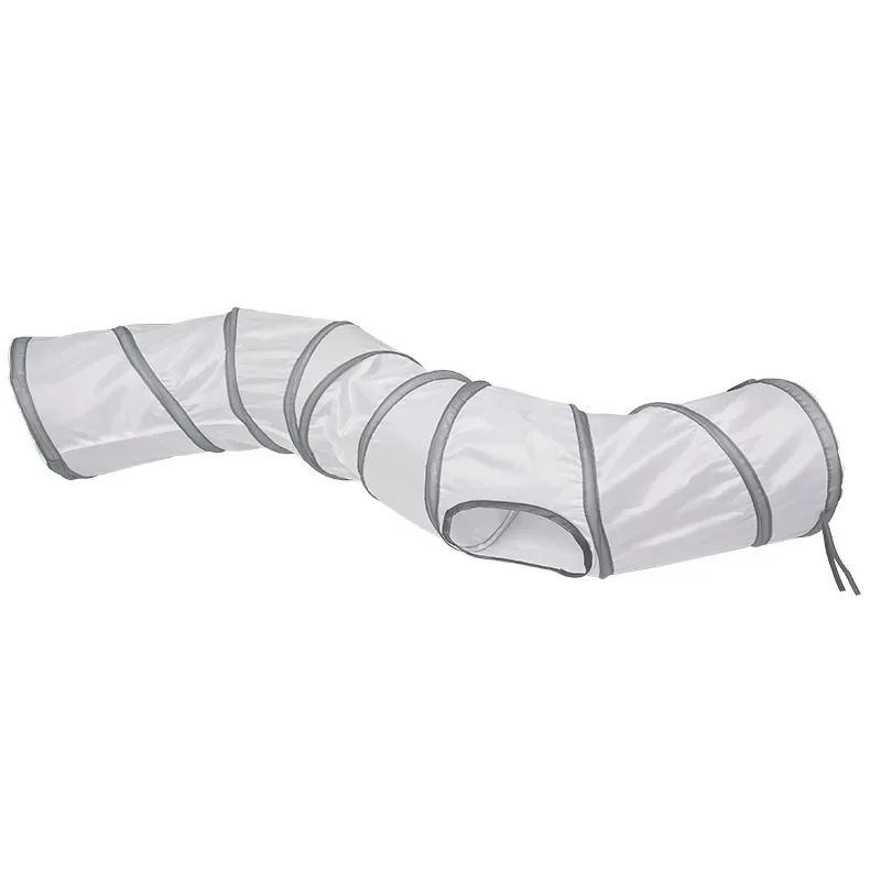 Cats Tunnel Foldable Pet Cat Toys Kitten Pet Training Interactive Fun Toy Tunnel Bored For Puppy Kitten Rabbit Play Tunnel Tube