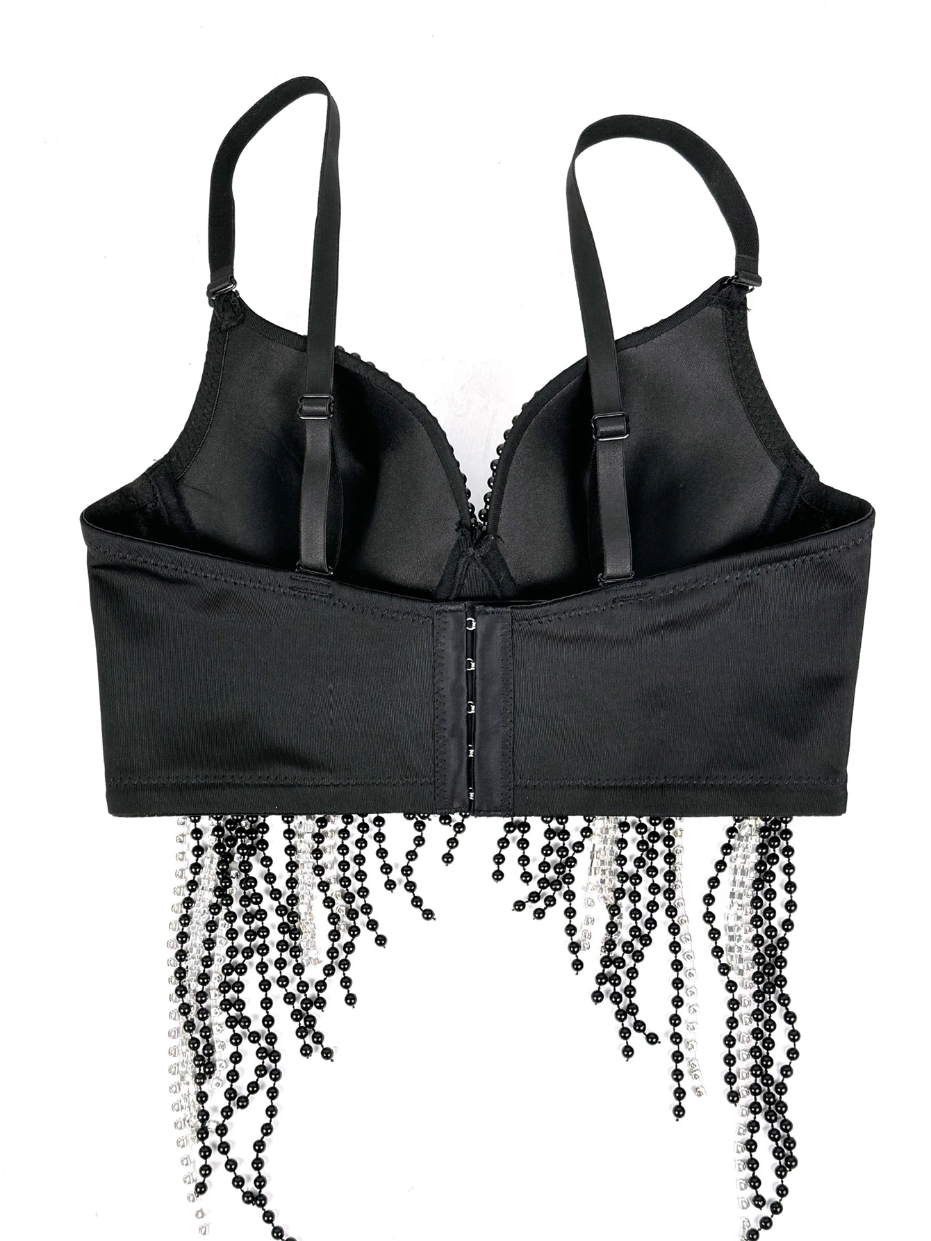 Sexy white rhinestone corset crop top women summer night club party tops woman halter tank top bra bustier hotwife street wear