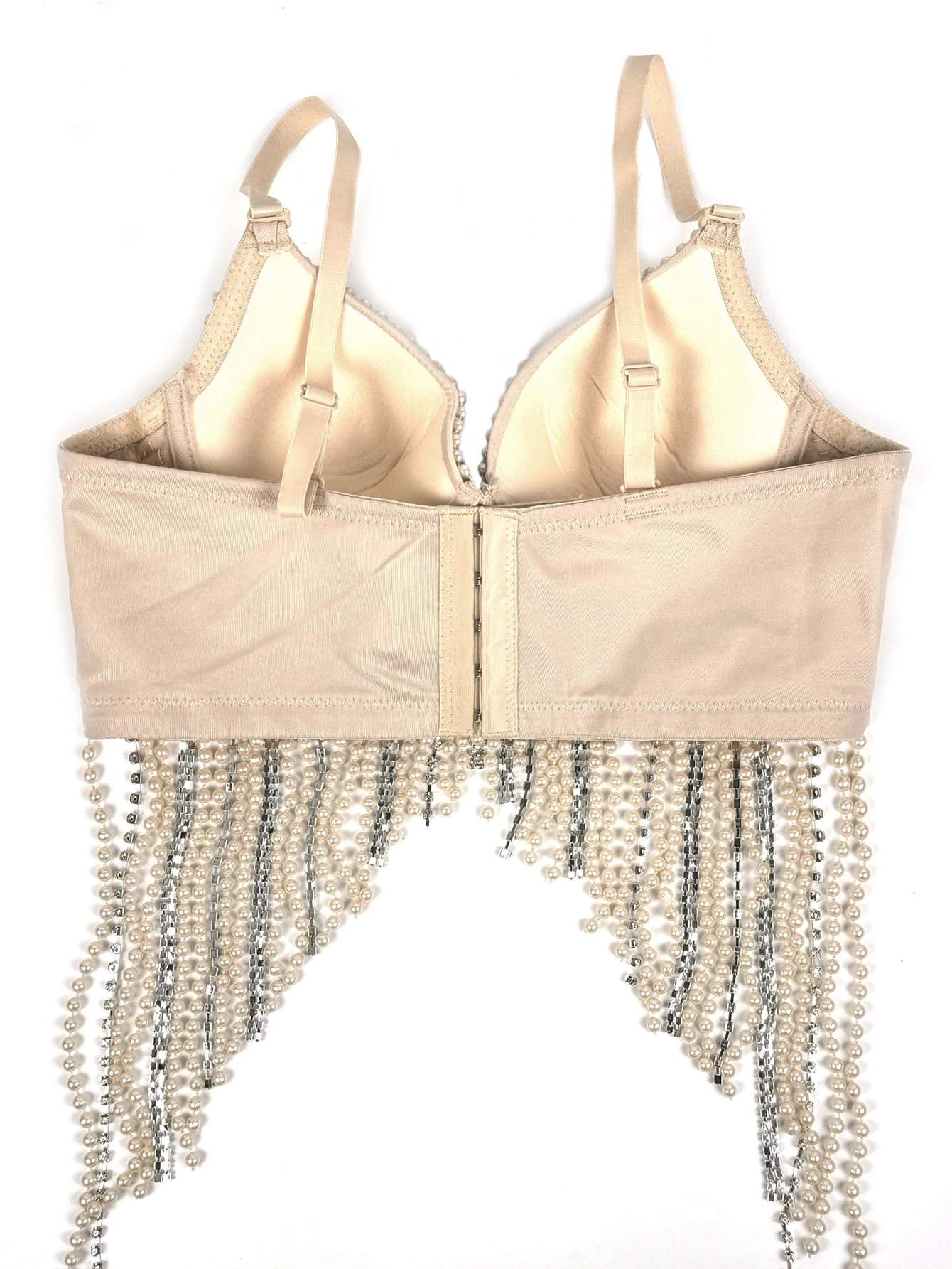 Sexy white rhinestone corset crop top women summer night club party tops woman halter tank top bra bustier hotwife street wear