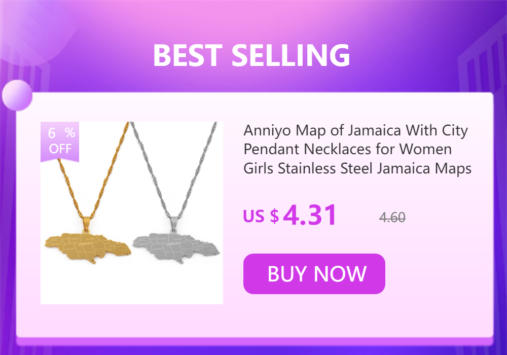 Anniyo 3Pieces Ankh Nefertiti & Africa Map Pendant Necklaces Gold Color Wedding Birthday Party Ethnic Jewelry Women Men #256306
