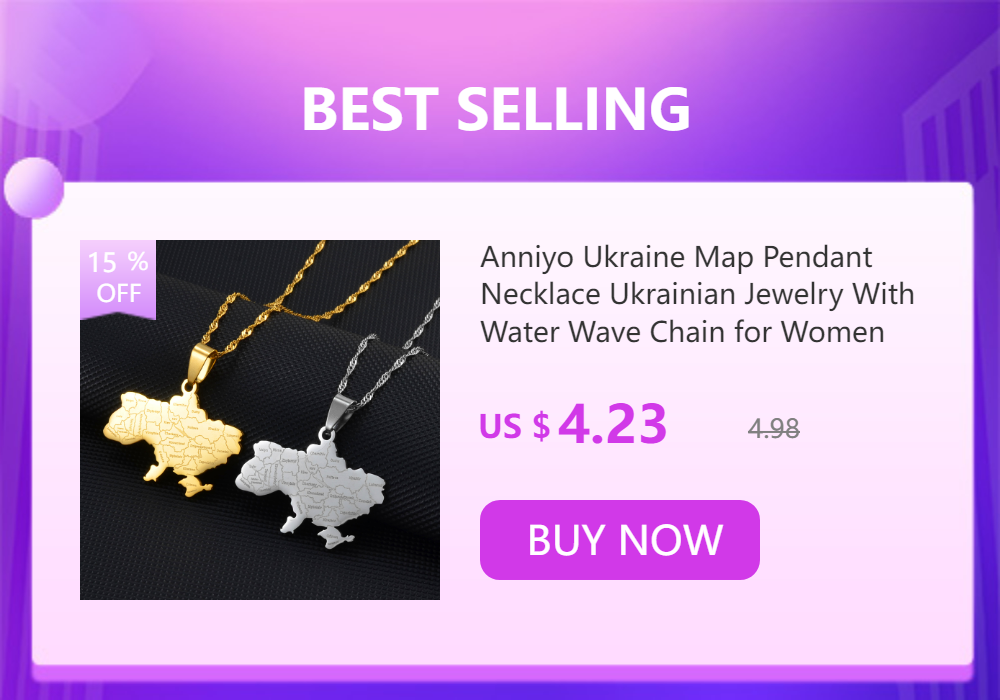 Anniyo 3Pieces Ankh Nefertiti & Africa Map Pendant Necklaces Gold Color Wedding Birthday Party Ethnic Jewelry Women Men #256306