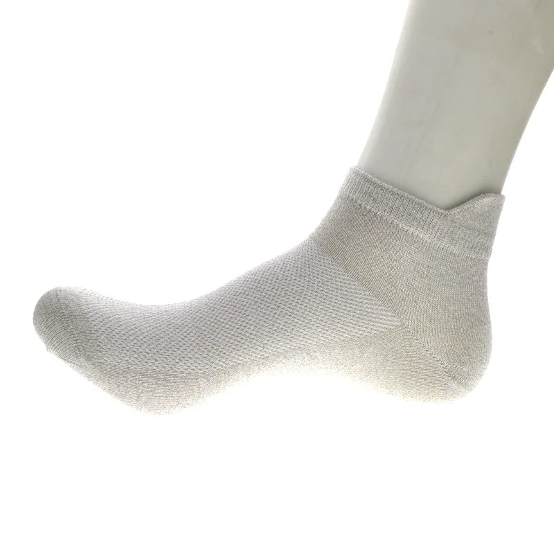 MAXSHARER Grounding Cotton Socks Conductive Silver Fiber Earthing Socks Anti-Bacterial & Moisture Wicking EMF Protection Socks