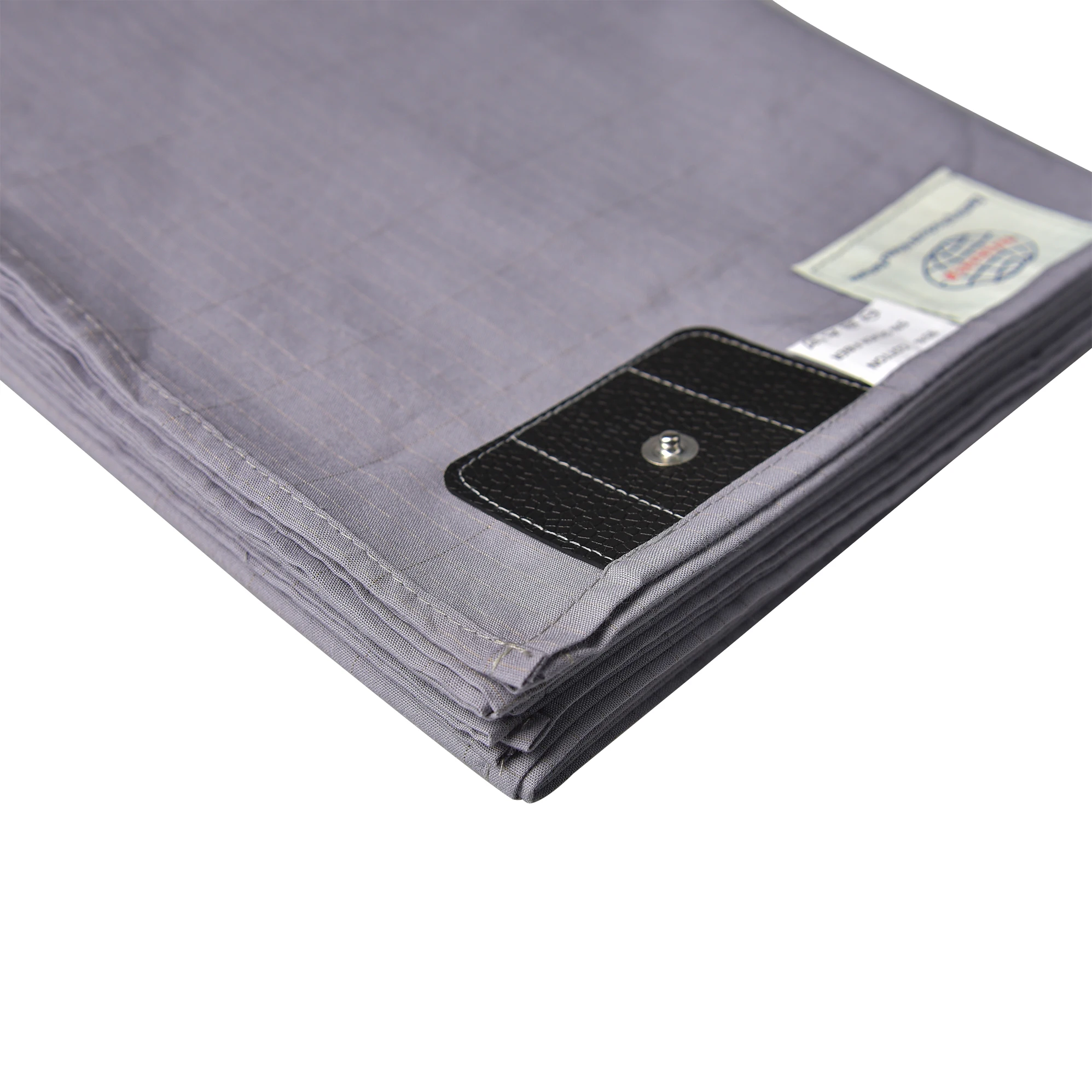 MAXSHARER Grounding Bed Sheet 68*132cm Conductive Silver Fiber Flat Sheet Organic Cotton Earthing Sheet for Better Sleep