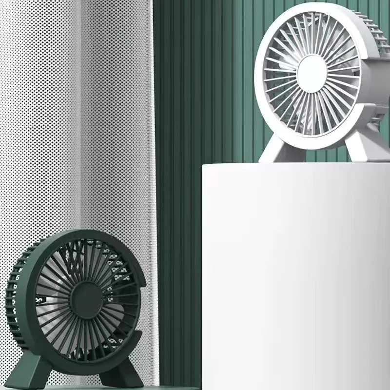 Ultra-Quiet Battery Life of the Small Fan on the Desk of the Office Desk; Large-Volume Plug-In Fan on the Bed of the Small Stud