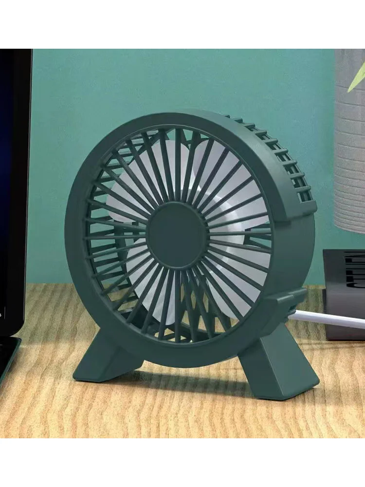 Ultra-Quiet Battery Life of the Small Fan on the Desk of the Office Desk; Large-Volume Plug-In Fan on the Bed of the Small Stud