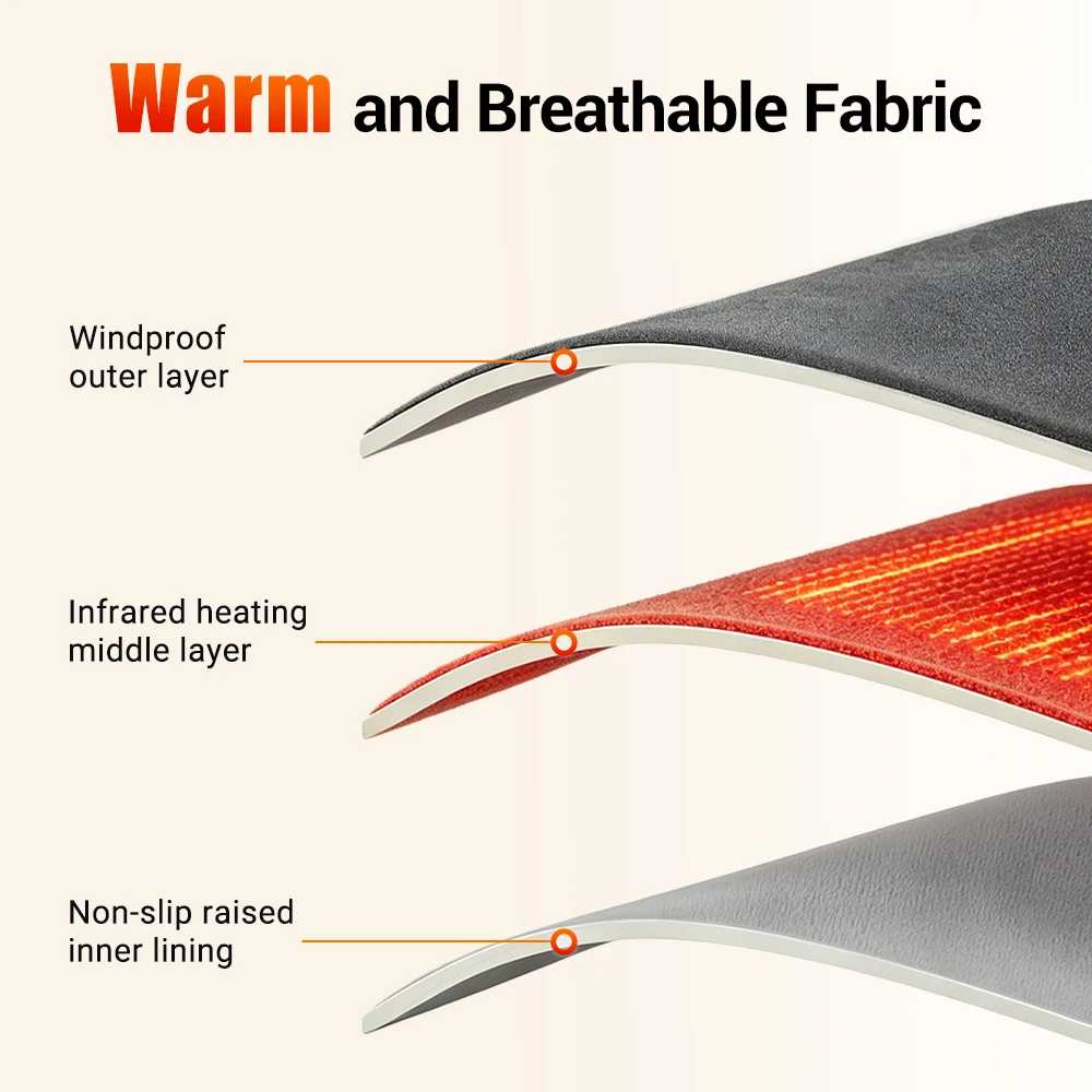 660nm Infrared Wrist Massager Red Light Heating Vibration Massage Wrap Brace Electric Wristband Pad for Hand Joint Support Relax