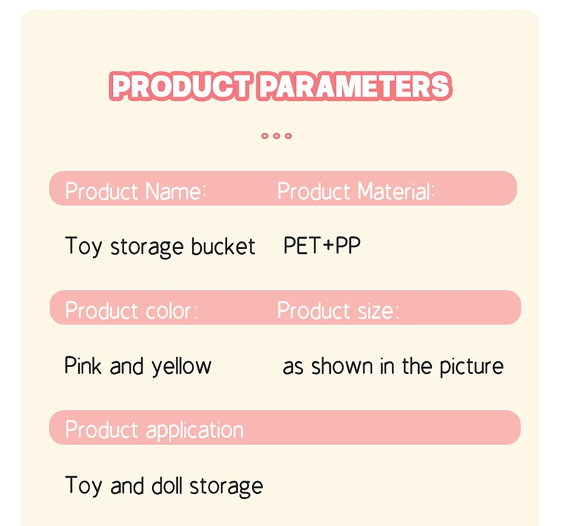 Transparent Plush Doll Storage Box Children's Toy Organizer Toy Organization Kid DIY Zipper Bins for Christmas & Halloween Decor