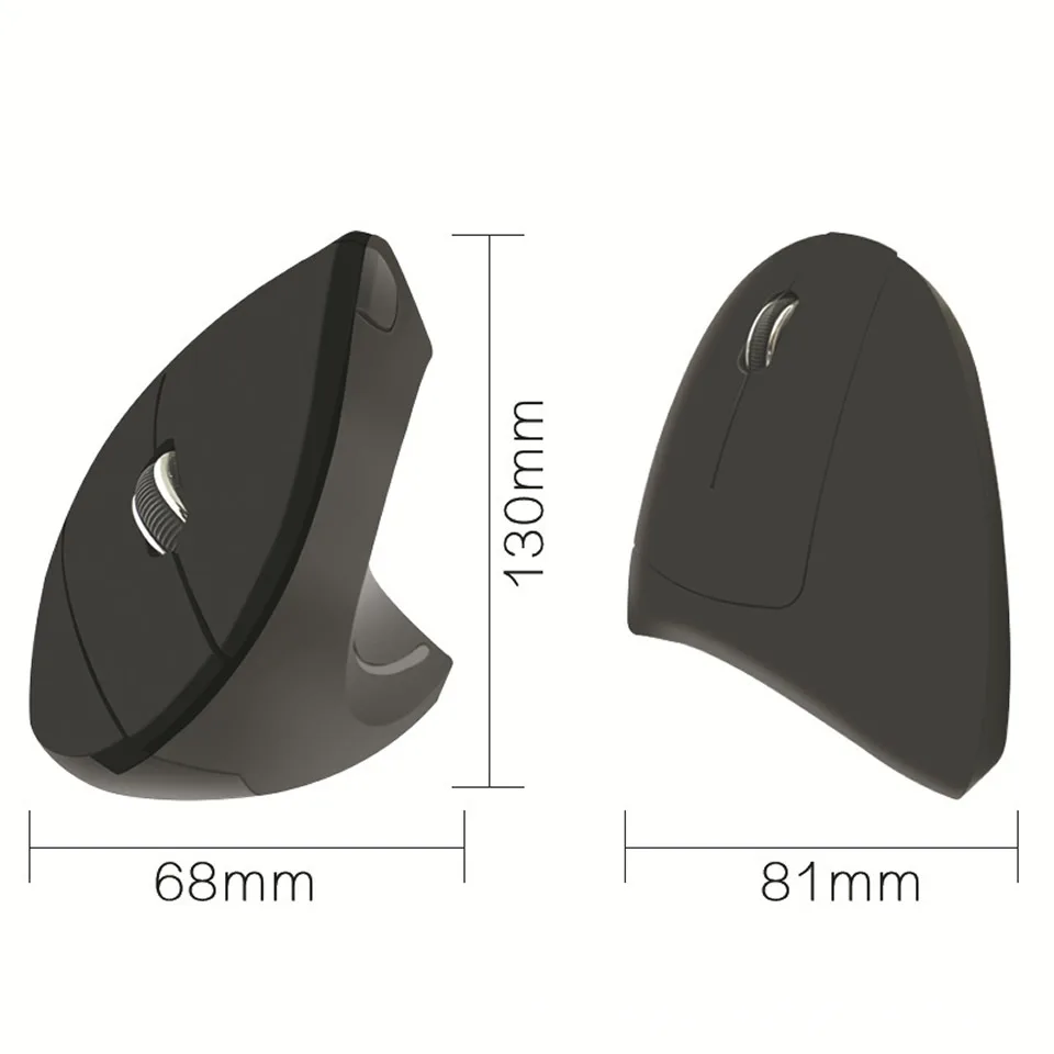 Vertical Wireless USB Mouse Ergonomic Rechargeable Portable PC Gamer For Computer Laptop Notebook Mause Gaming Accessories Mous