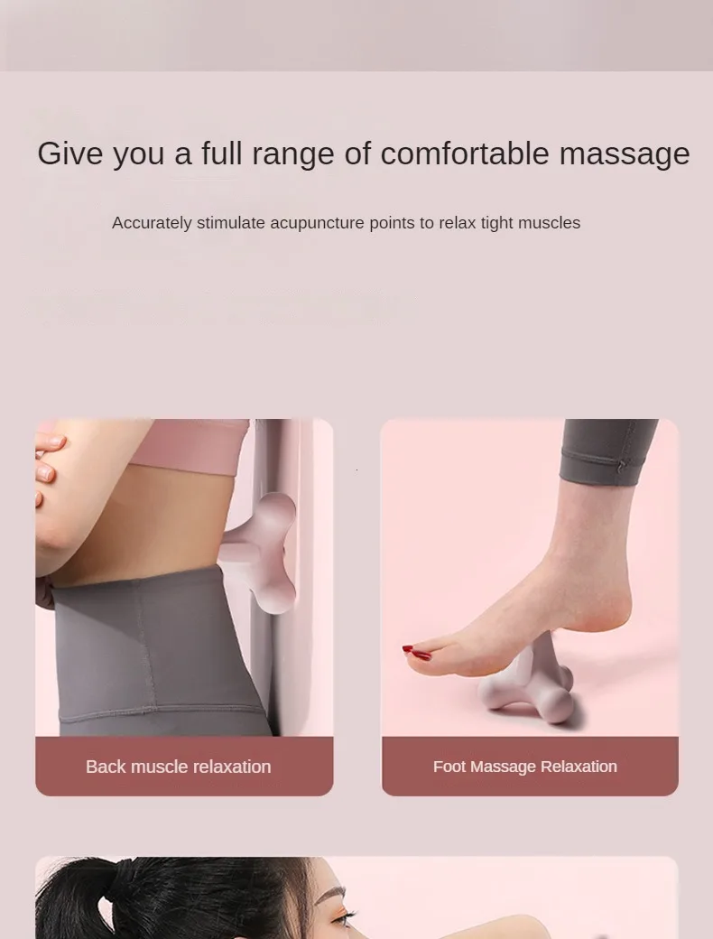 Four Corner Fascia Ball Plantar Ball Massage Shoulder Neck Waist Hand Muscles Lactate Exercise Relaxation Meridian Fitness Ball