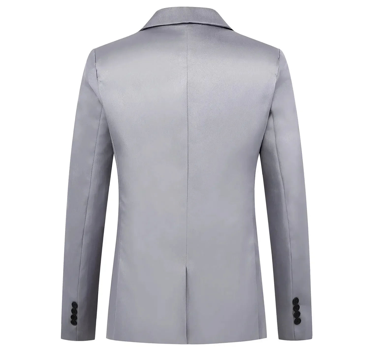Men's Trendy Leisure Boutique Suit Jacket Autumn Casual Business Slim Fit Non-ironing Single Button Suit Solid Formal Blouse
