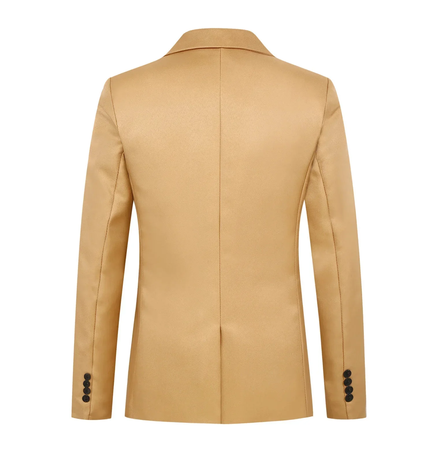 Men's Trendy Leisure Boutique Suit Jacket Autumn Casual Business Slim Fit Non-ironing Single Button Suit Solid Formal Blouse
