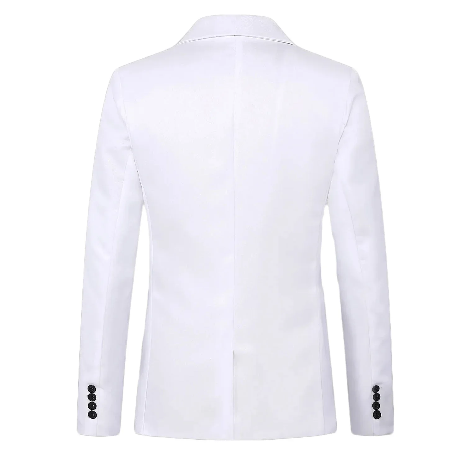 Men's Trendy Leisure Boutique Suit Jacket Autumn Casual Business Slim Fit Non-ironing Single Button Suit Solid Formal Blouse