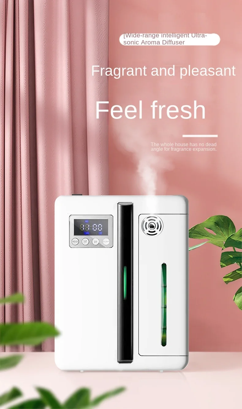Hotel Intelligent Fragrance Expander Toilet Fragrance Machine Wall Mounted Aromatherapy Essential Oil Diffuser Air Freshener
