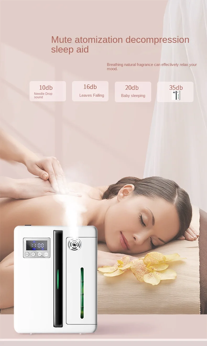 Hotel Intelligent Fragrance Expander Toilet Fragrance Machine Wall Mounted Aromatherapy Essential Oil Diffuser Air Freshener