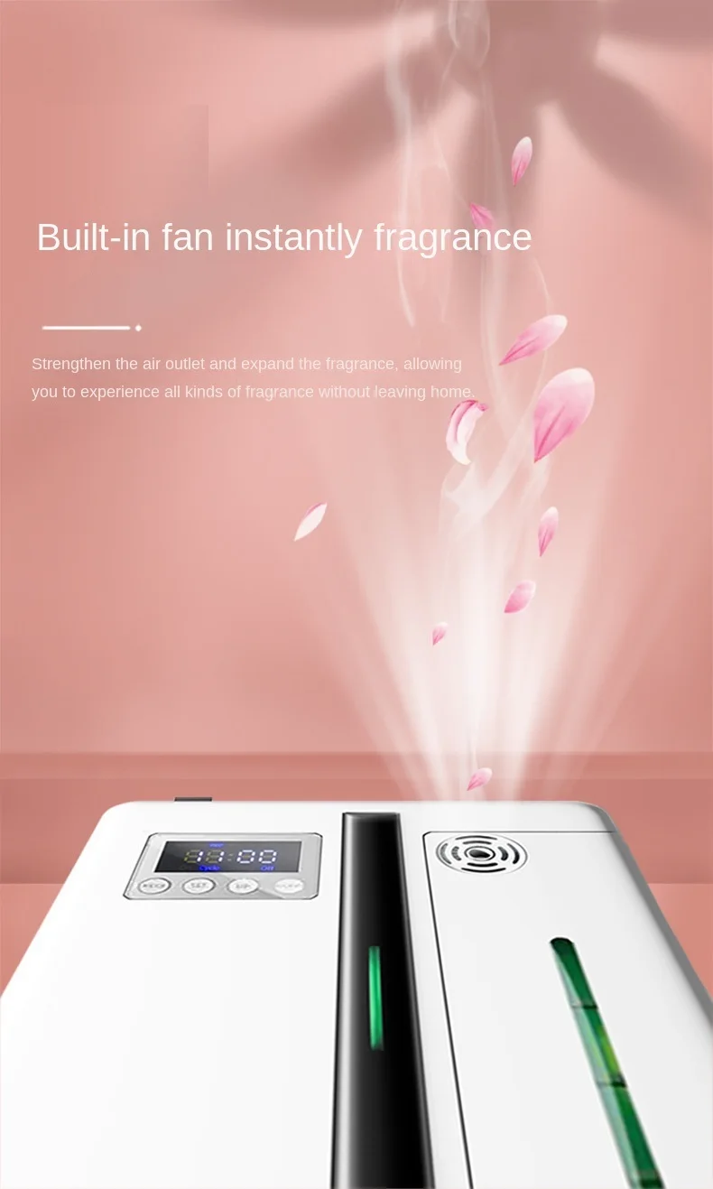 Hotel Intelligent Fragrance Expander Toilet Fragrance Machine Wall Mounted Aromatherapy Essential Oil Diffuser Air Freshener