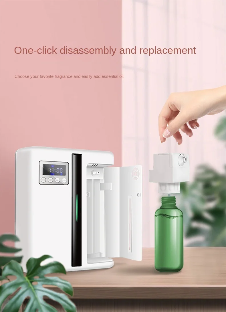 Hotel Intelligent Fragrance Expander Toilet Fragrance Machine Wall Mounted Aromatherapy Essential Oil Diffuser Air Freshener