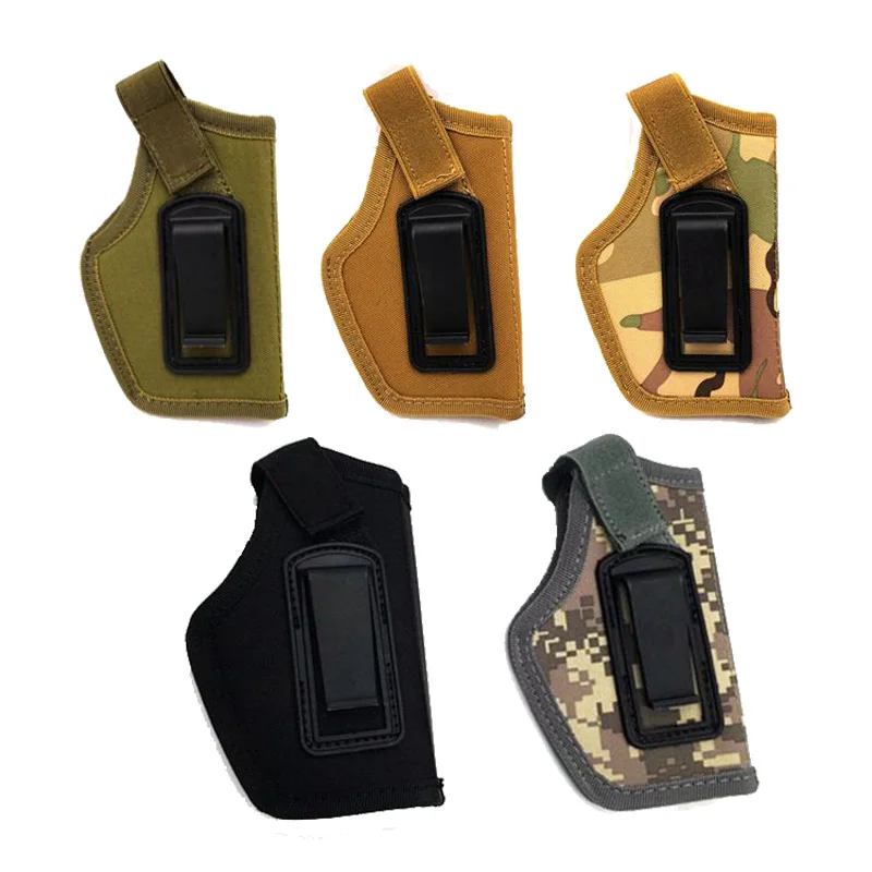 Tactical Nylon Holster Concealed Carry Holster Belt Clip Airsoft Gun Holster For G 17 19 P226 92 1911