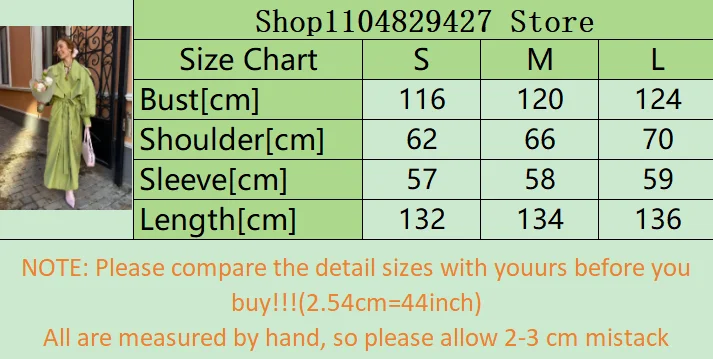 Women Green Oversized Belt Overcoat Elegant Long Sleeve Pleated Lapel Lace Up Windbreaker Autumn Lady Daily Street Outerwear