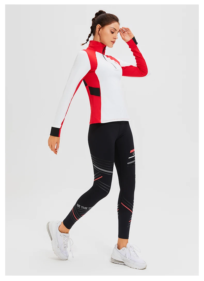 Sporty Leggings Woman Printing Compression Yoga Pants Women Workout Clothes High Waist GYM Active Leggins With Pockets