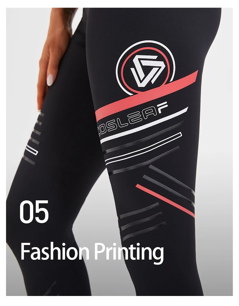 Sporty Leggings Woman Printing Compression Yoga Pants Women Workout Clothes High Waist GYM Active Leggins With Pockets