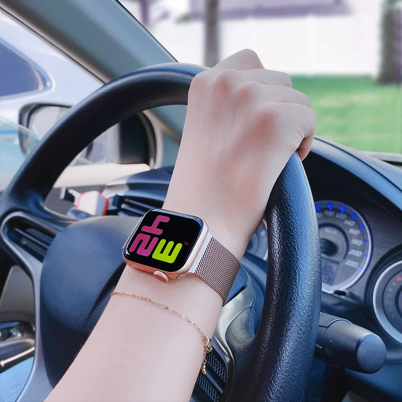 Magnetic Straps for Apple Watch Band 44mm 40mm 45mm 46mm 49mm 42mm 41mm Belt Bracelet iWatch Series 12 10 9 8 7 6 5 SE Ultra 4/3