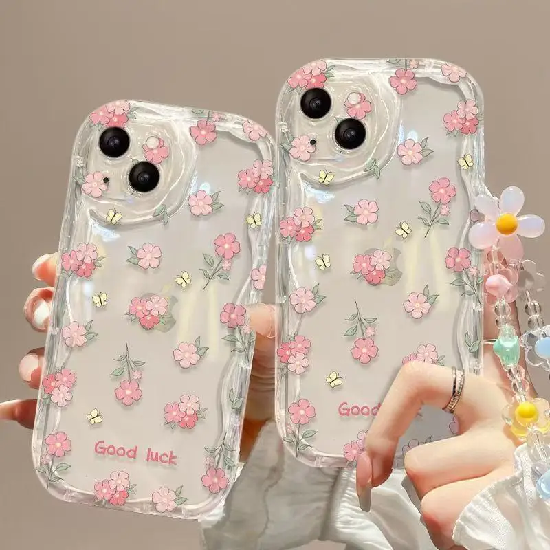 Flower Cute Case For Realme Note 70 70T 60 50 15 14 10 9 Pro 15T 14T C71 C73 C75 C75X C61 C63 C65S C67 C55 C53 C35 C21Y Cover
