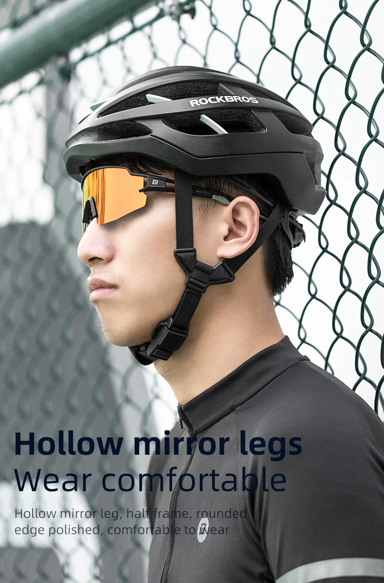 ROCKBROS Bicycle Glasses Polarized Lens Men Women Bike Glasses Eyewear Goggles UV400 Outdoor Sports MTB Road Cycling Sunglasses