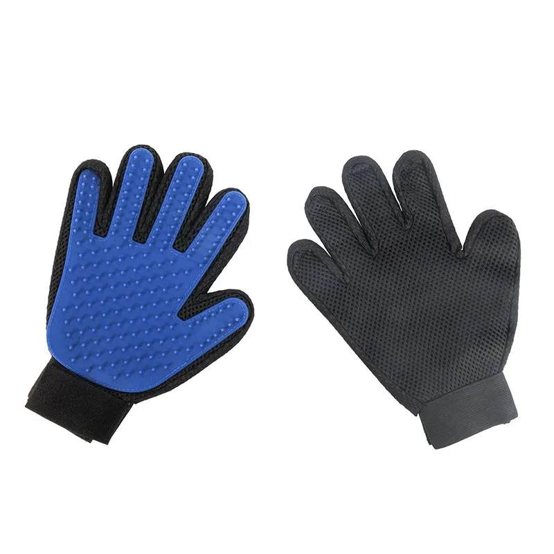 Fashion Rubber Pet Bath Brush Environmental Protection Silicone Glove for Pet Massage Pet Grooming Glove Dogs Cats Pet Supplies
