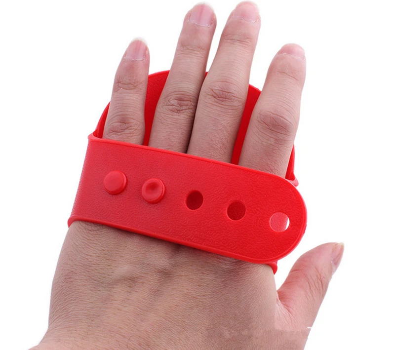 Fashion Rubber Pet Bath Brush Environmental Protection Silicone Glove for Pet Massage Pet Grooming Glove Dogs Cats Pet Supplies