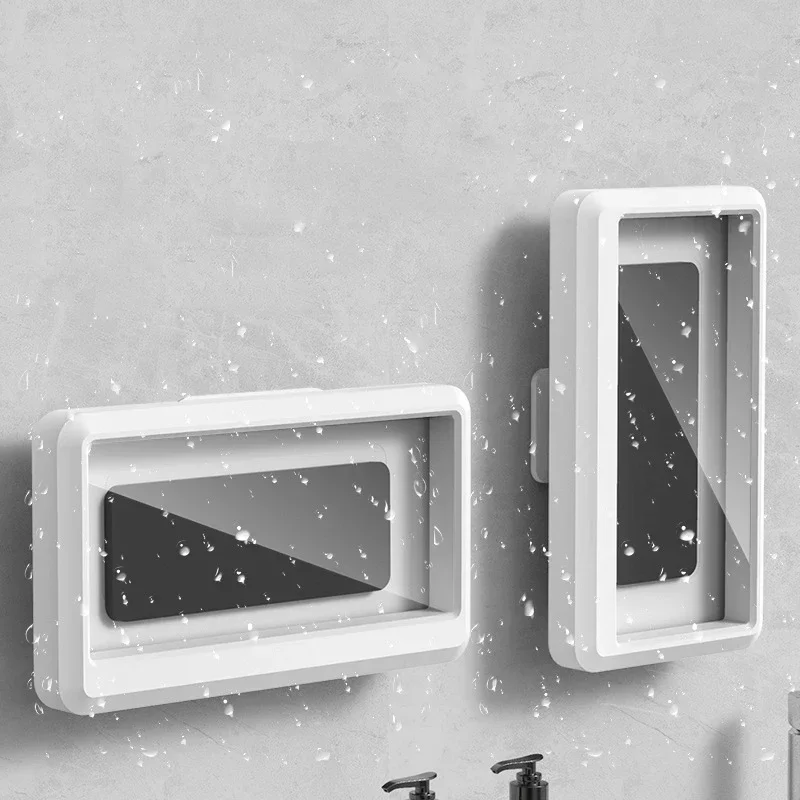 360 Rotation Waterproof and Anti-fog Mobile Phone Case for Bathroom Shower Phone Holder Waterproof Can Be Touched Shower Phone