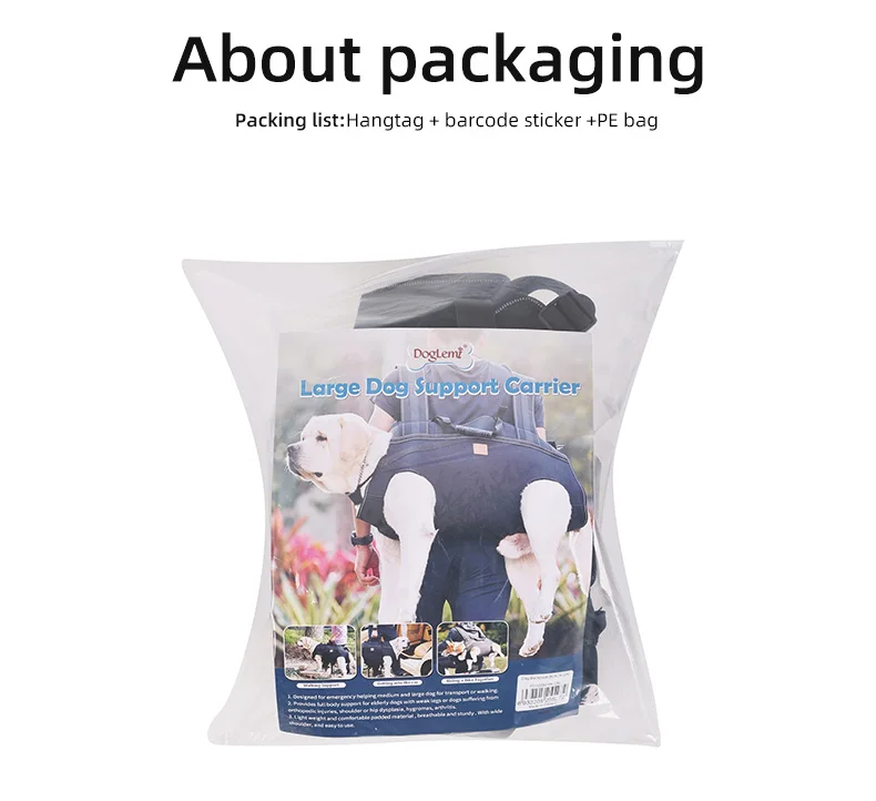Multifunctional Pet Dog Carrier Backpack Portable Puppy Transportation Bag Medium Large Dogs Comfortable Breathable Shoulder Bag