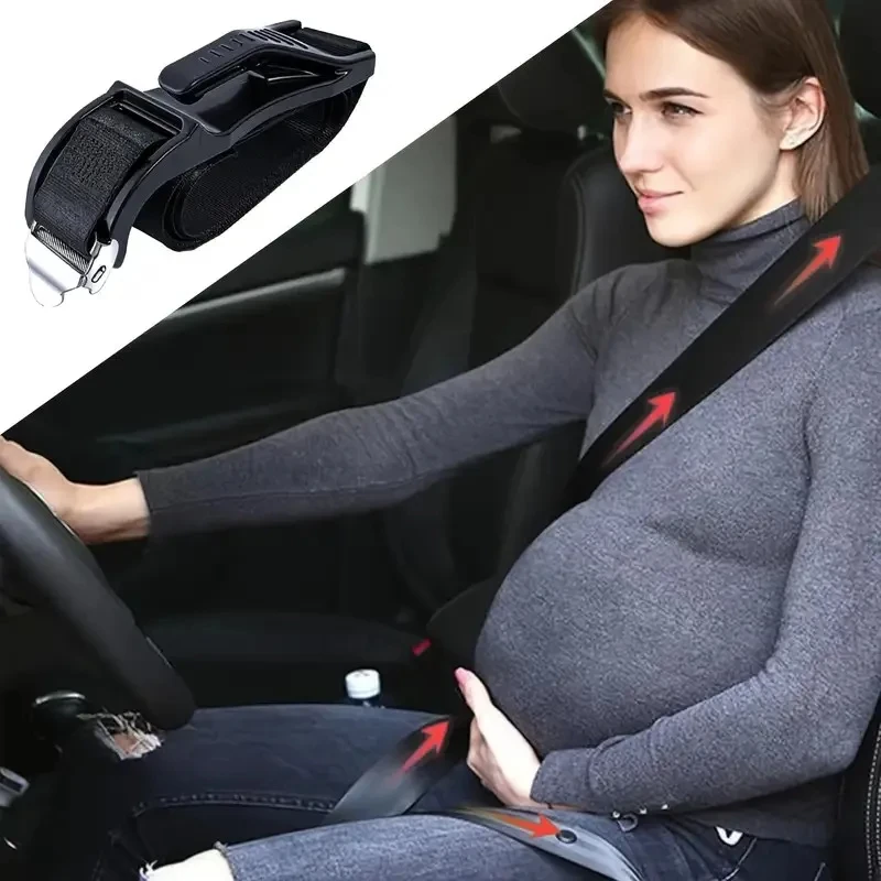 Universal Pregnant Moms Belly For Maternity Car Accessories Safe Belt Pregnant Woman Driving Seat Belt Adjuster Car Seat Belt