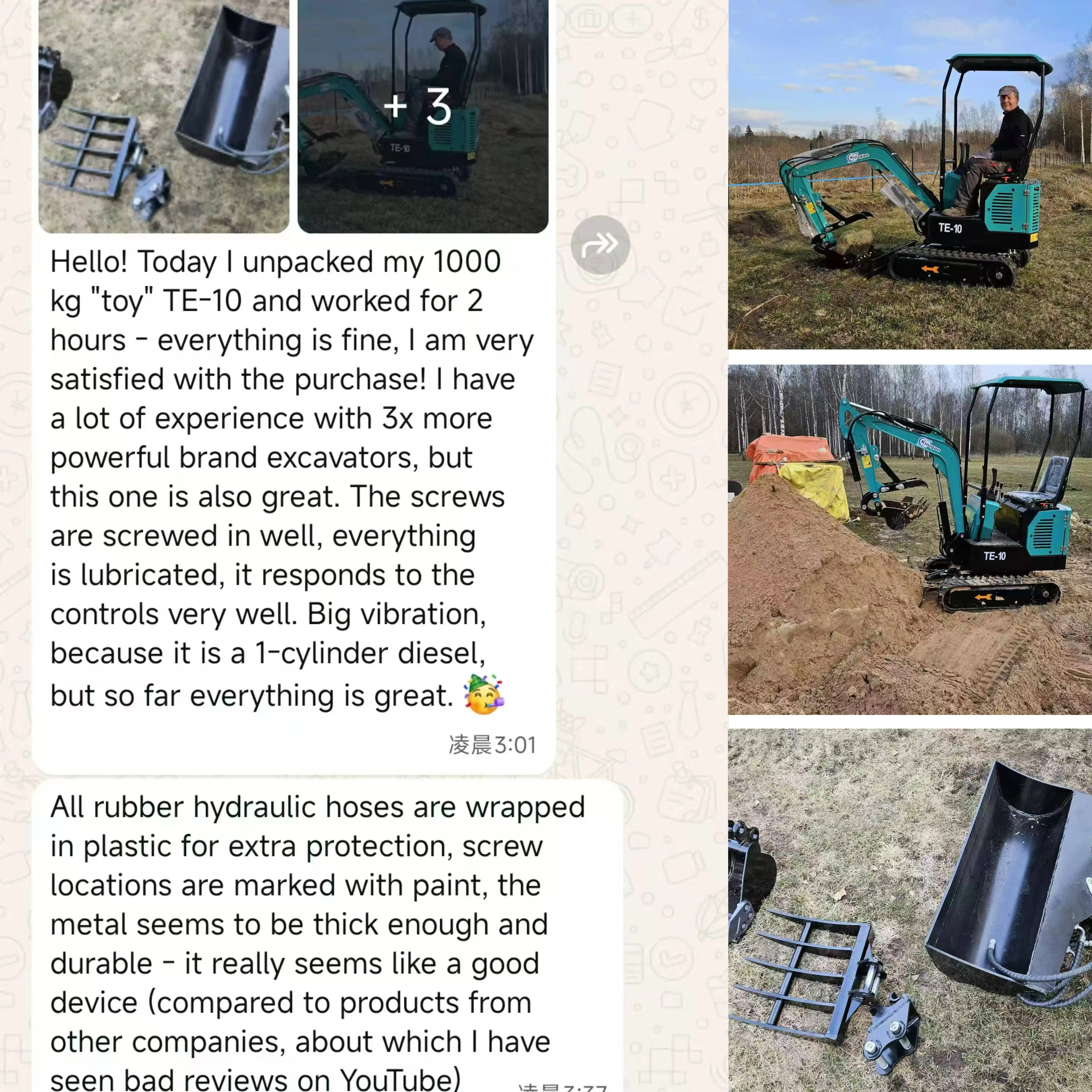 Agricultural Crawler Tractor 35HP Ride-On Rotary Tiller with Front Loader 25HP 30HP 50HP Track for Small Farm Garden Cultivation