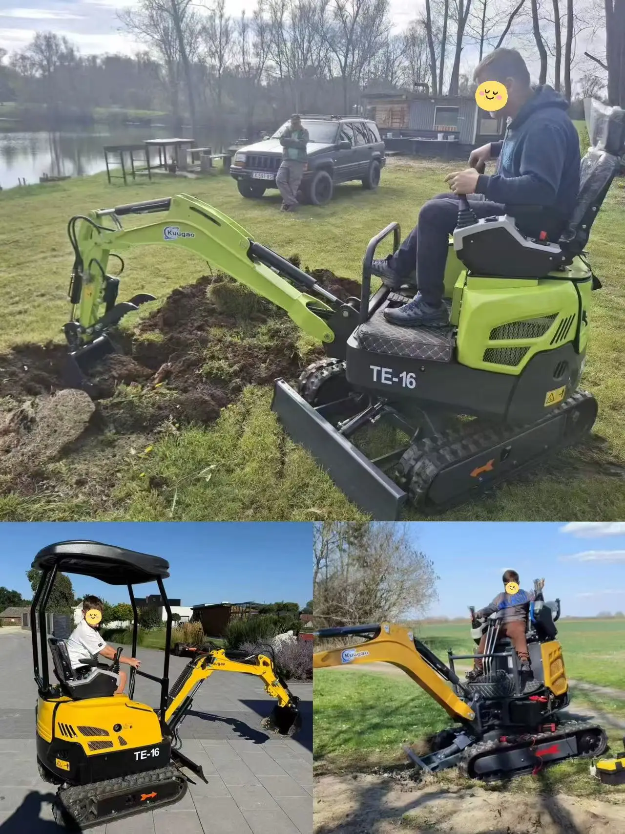 Agricultural Crawler Tractor 35HP Ride-On Rotary Tiller with Front Loader 25HP 30HP 50HP Track for Small Farm Garden Cultivation