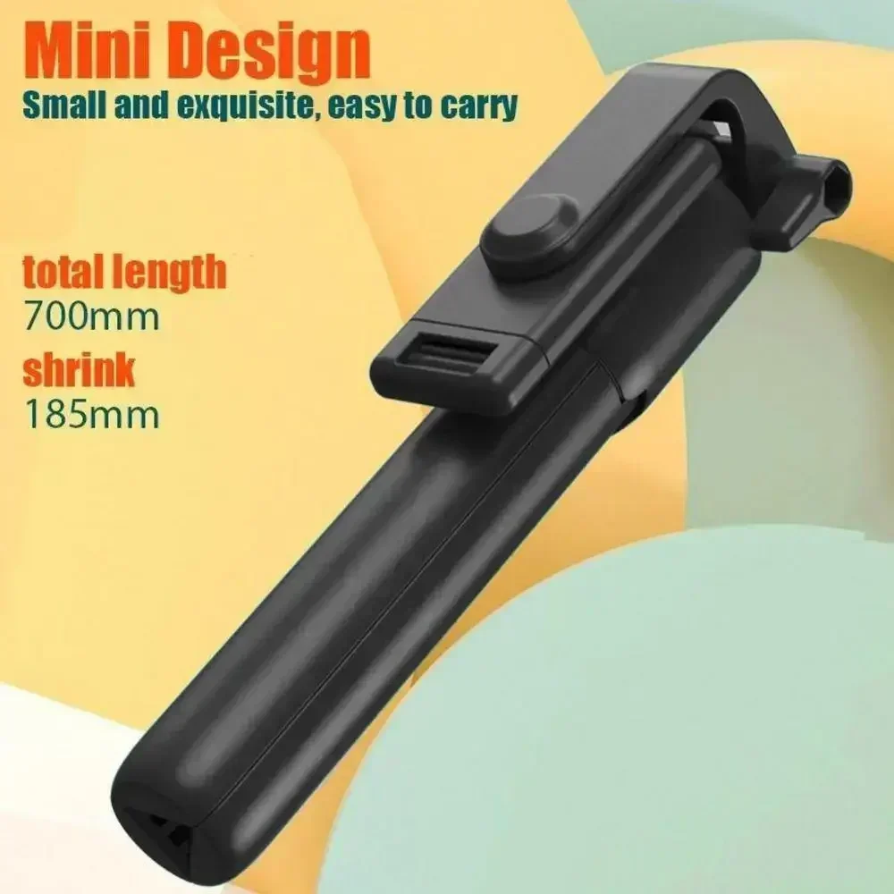 360 Rotation Selfie Stick Tripod Toneof Multi Mode Retractable Camera Pole Mini Cell Phone Selfie Artifact Material