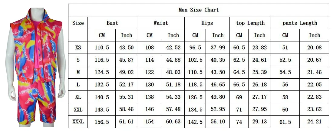 80s Workout Costume for Halloween Cosplay 80s 90s Workout Outfit Party Clothing for Adult Mens Include Hat Top Shirt Short