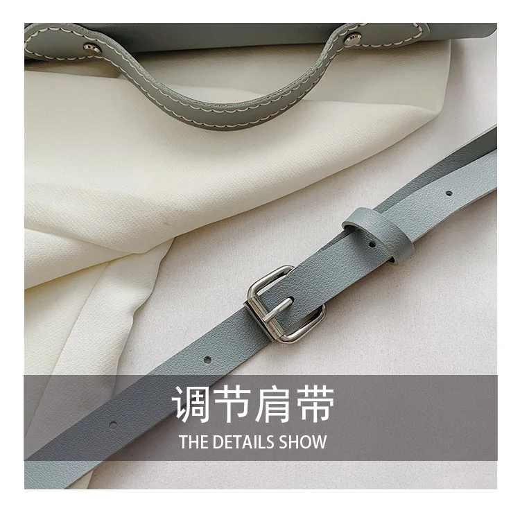 Customized DIY PU Leather Cambridge Bag Handmade Sewing Women Crossbody Shoulder Bag Handcrafted Semi-finished Kit Colorful