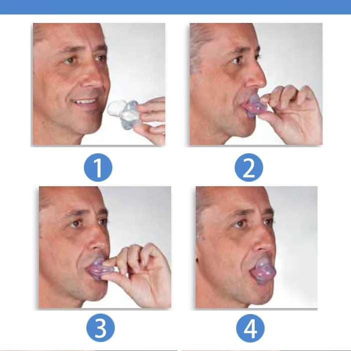 1Pcs Silicone Anti Snoring Tongue Anti-snoring Mouthpiece Braces Sleep Apnea Aid Stop Snore Anti Snore Secure Sleep Gear