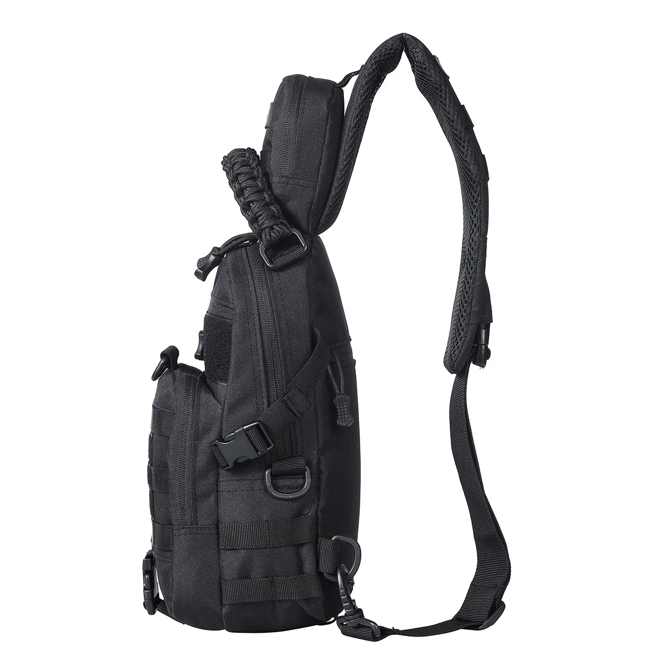 Multi functional outdoor chest bag, sports cycling, hiking, portable and wear-resistant crossbody bag