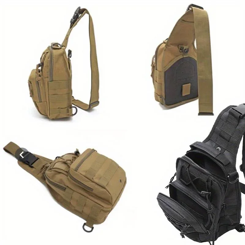 Outdoor Sport Tactical Pouch Hunting Shoulder Bag For Men Women Crossbody Bags Travel Chest Bag Hiking Camping Range Bags