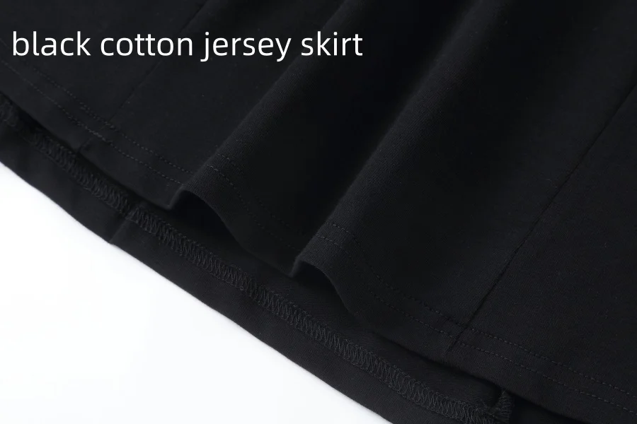 AP SS26 Panel Pleated Washed Denim Skirts Teen Girls Women Fashion Cotton Jeans Skirts Clothing
