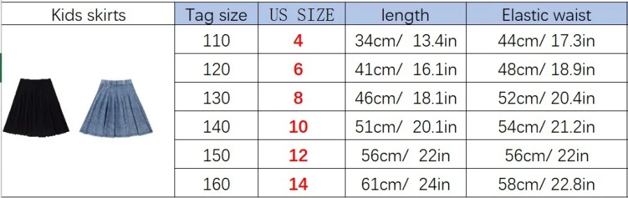 AP SS26 Panel Pleated Washed Denim Skirts Teen Girls Women Fashion Cotton Jeans Skirts Clothing