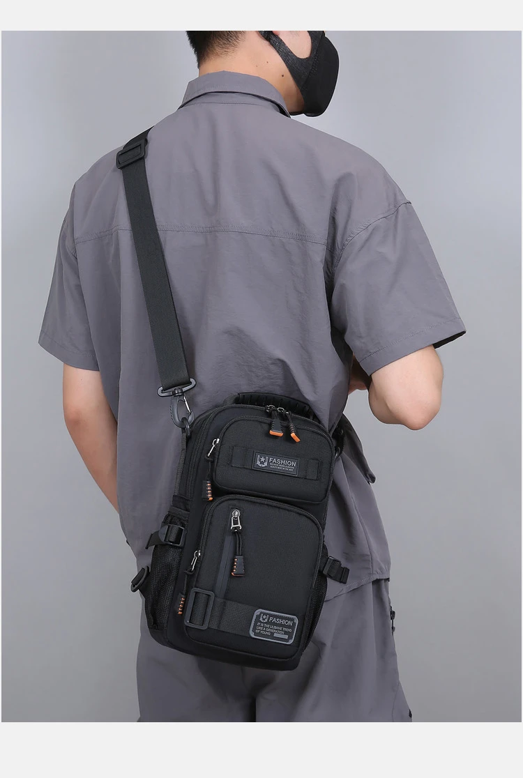 Fashion Men's Waist Packs Chest Bag High Quality Oxford Crossbody Bags For Men Fashion Casual Men Bag Handbag Male Chest Pack