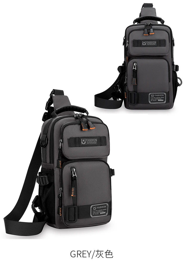 Fashion Men's Waist Packs Chest Bag High Quality Oxford Crossbody Bags For Men Fashion Casual Men Bag Handbag Male Chest Pack